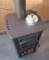 Preview: EEK A+ Kaminofen Forte rot mit Herdplatte - 5,4kW